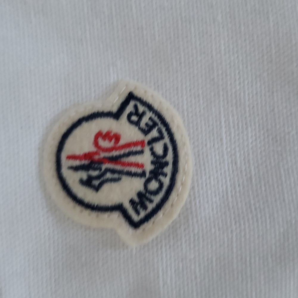 Moncler White Drawstring Dust Bag